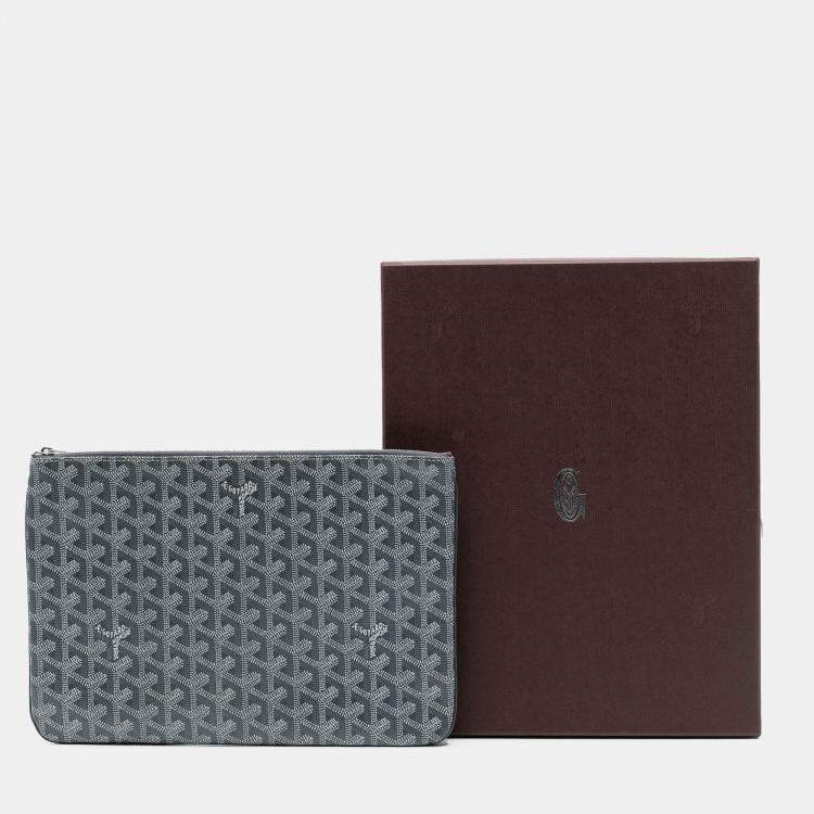 Pre Owned Goyardine Senat Women Coated Canvas Bag MM