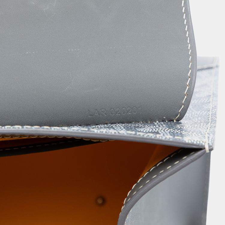 Pre Owned Goyard Goyardine Saigon Structured PM