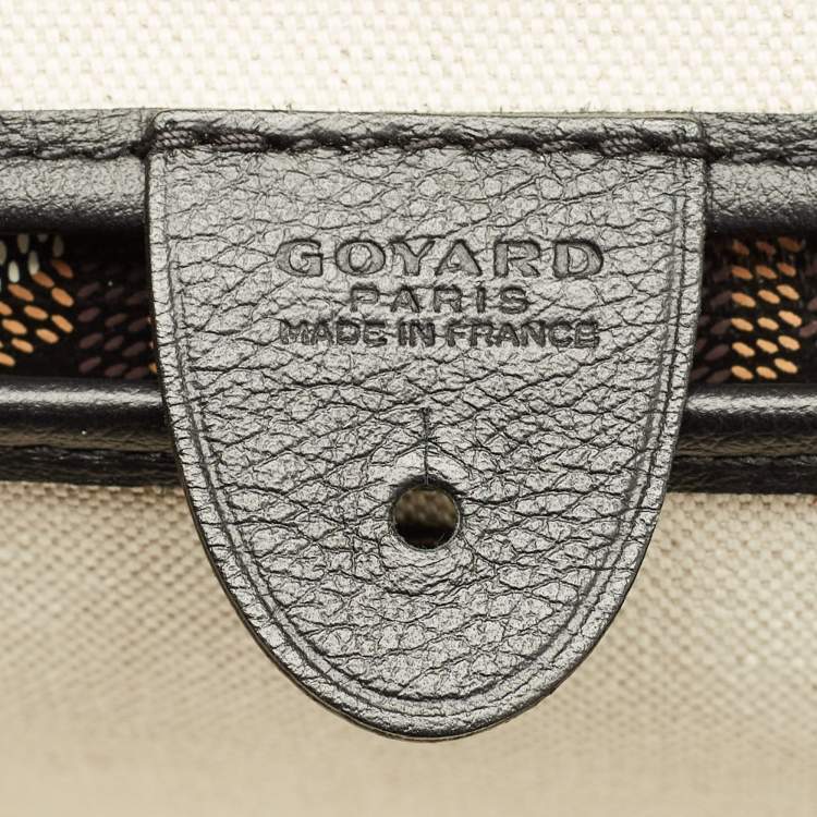 Pre Owned حقيبة يد توتس جويارد ارتويس بحرية زرقاء وسطى كانفاس مقوى وجلد