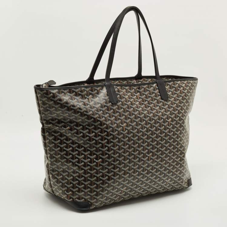 Pre Owned حقيبة يد توتس جويارد ارتويس بحرية زرقاء وسطى كانفاس مقوى وجلد