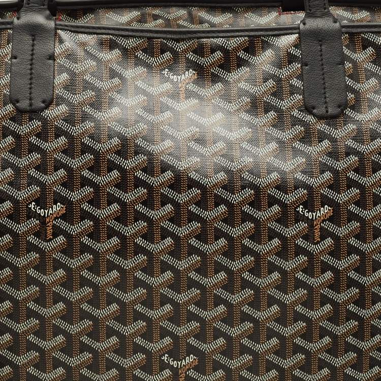 Pre Owned حقيبة يد توتس جويارد ارتويس بحرية زرقاء وسطى كانفاس مقوى وجلد