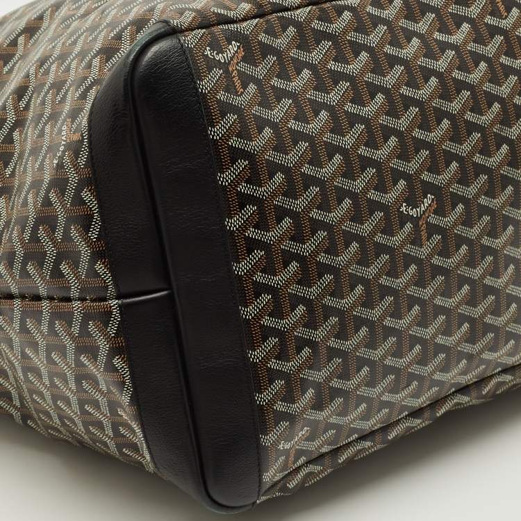 Pre Owned حقيبة يد توتس جويارد ارتويس بحرية زرقاء وسطى كانفاس مقوى وجلد