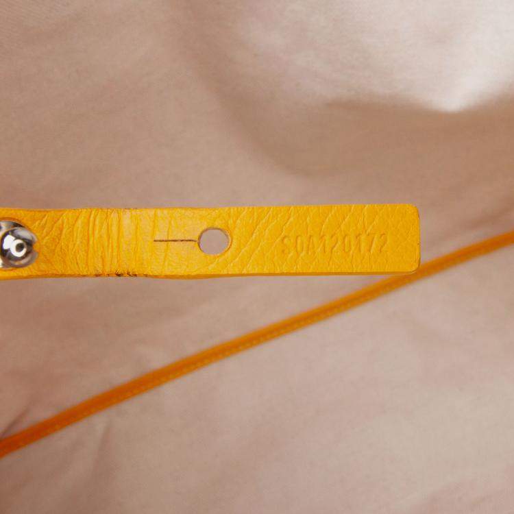 Pre Owned Goyard Yellow Goyardine Saint Louis PM