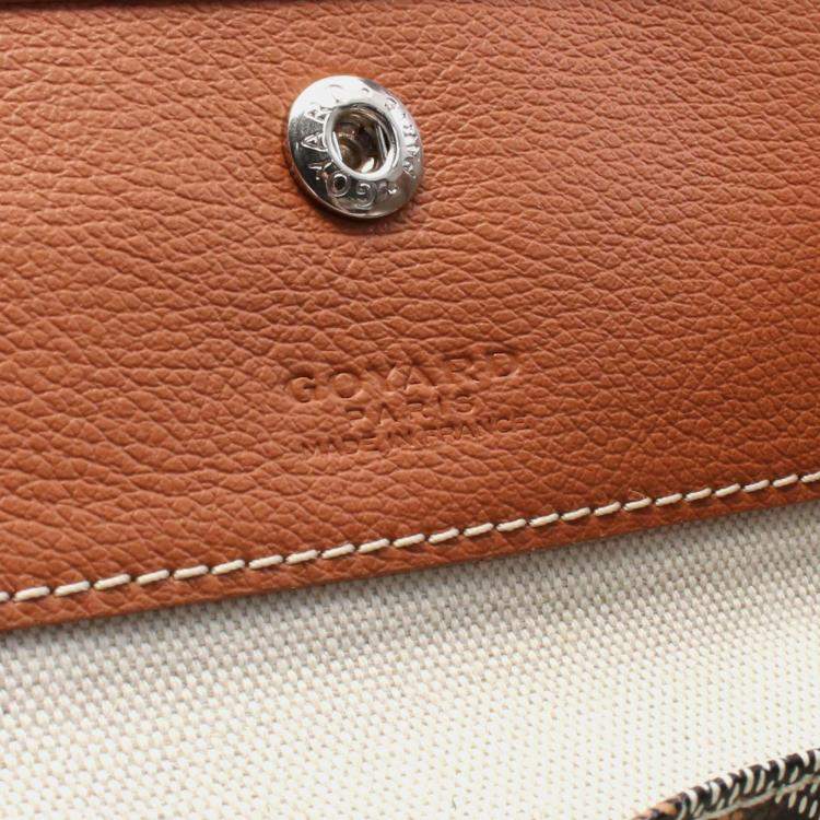 مملوكة مسبقًا Goyard Saint Louis Pm Tote Bag Coated Canvas And Leather Black Brown Multicolor