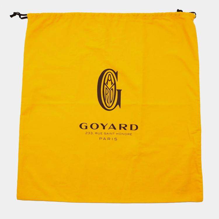 Pre Owned Goyard Pet Carrier Bag Cyan Green Black