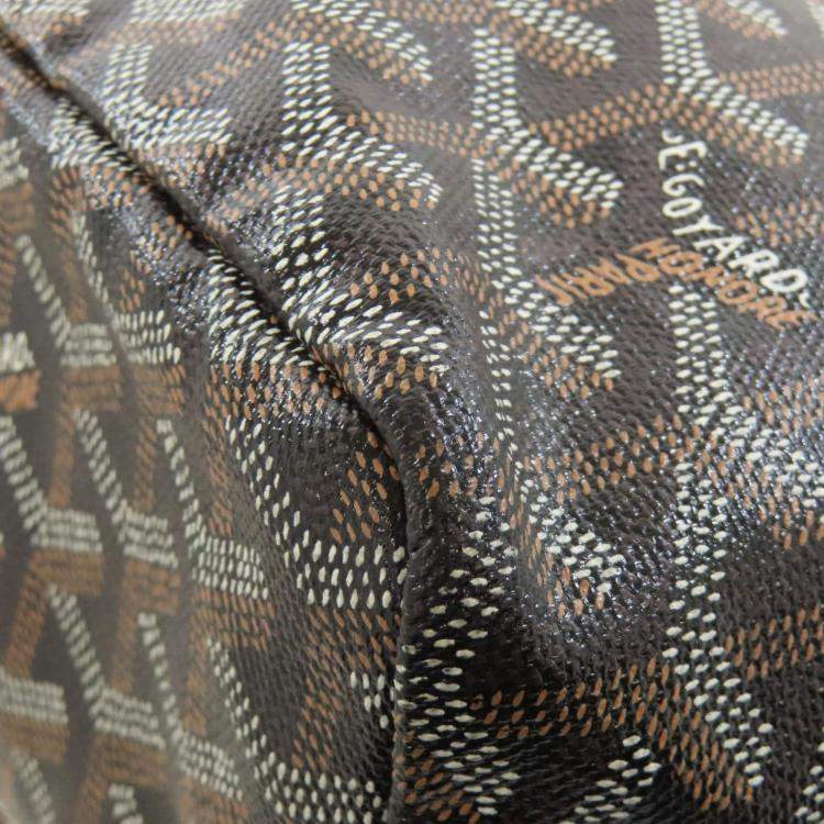 Pre Owned Goyard Saint Louis Gm Tote Bag In Coated Canvas