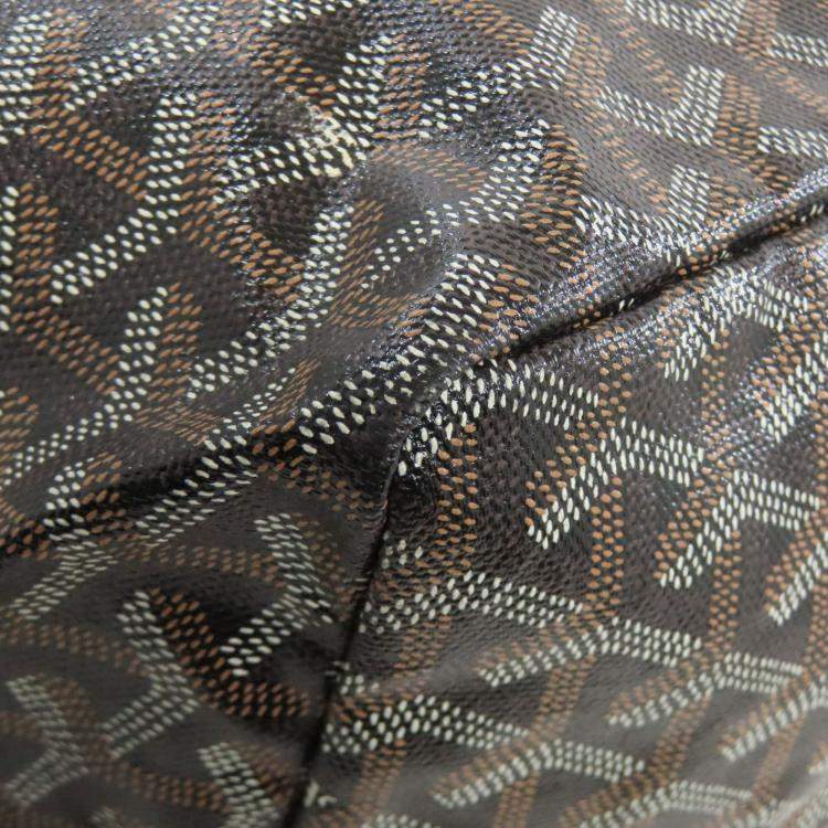 Pre Owned Goyard Saint Louis Gm Tote Bag In Coated Canvas