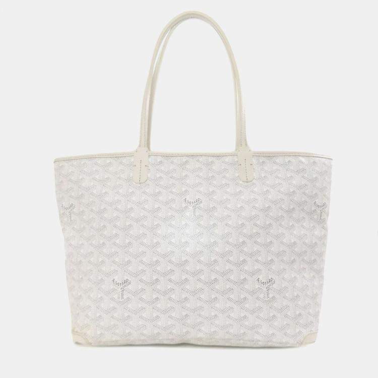 Pre Owned Goyard Artois Pm Tote Bag Coated Canvas