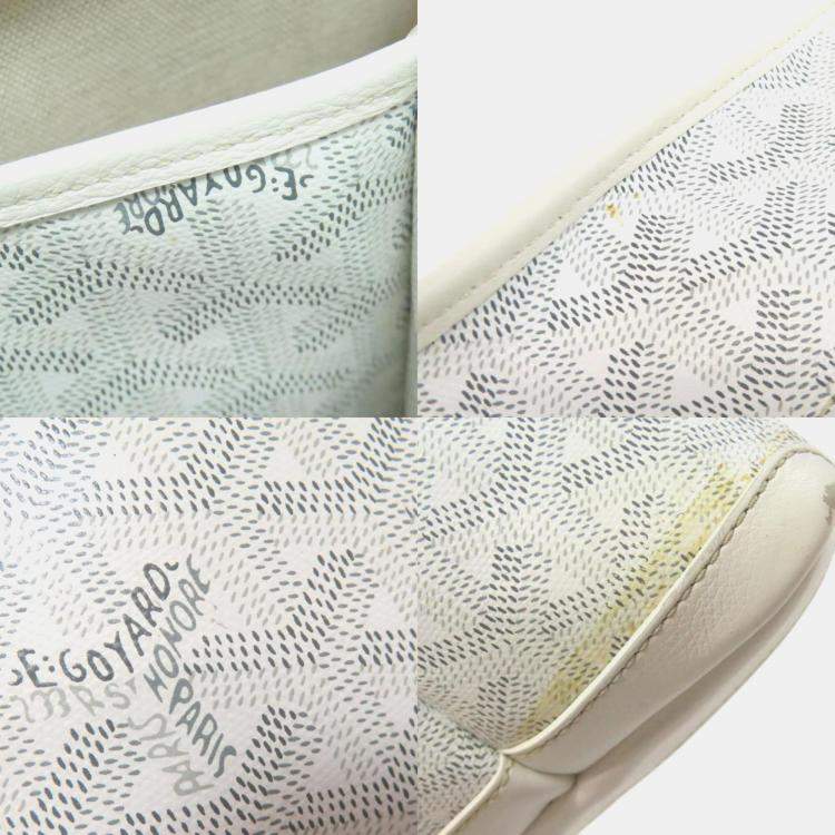 Pre Owned Goyard Artois Pm Tote Bag Coated Canvas