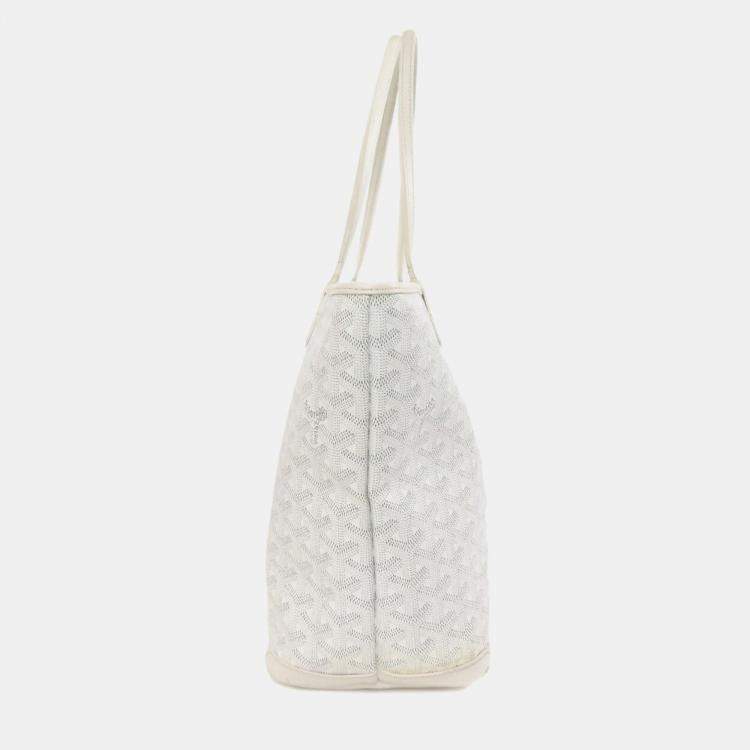 Pre Owned Goyard Artois Pm Tote Bag Coated Canvas