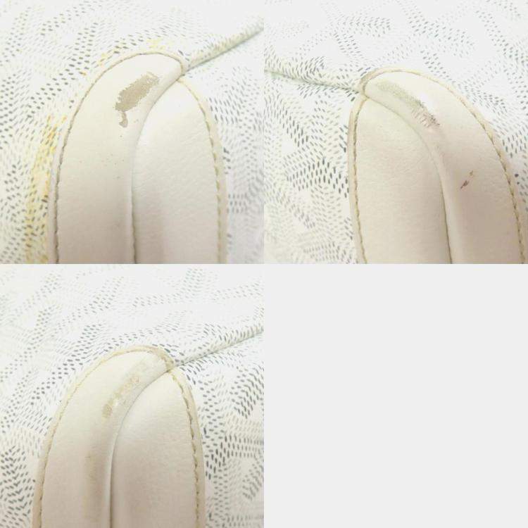 Pre Owned Goyard Artois Pm Tote Bag Coated Canvas