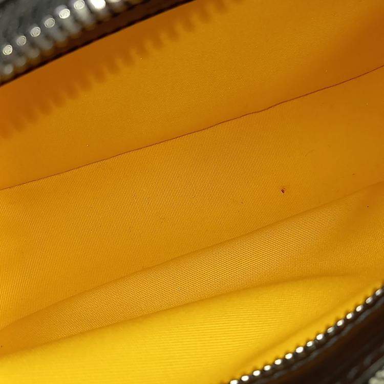 Pre Owned Goyard Brown Leather Cafer Crossbody Bag