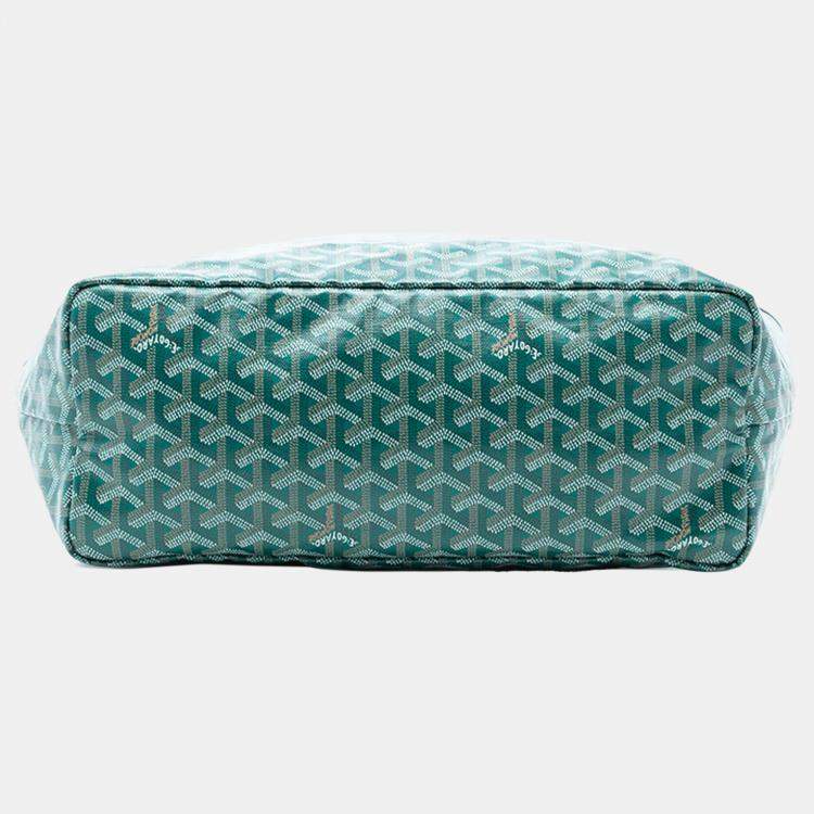 Pre Owned Goyard Green Goyardine Saint Louis PM