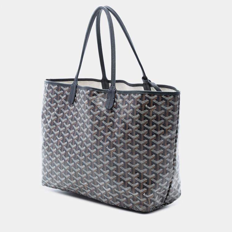 Pre Owned Goyard Black Goyardine Saint Louis PM