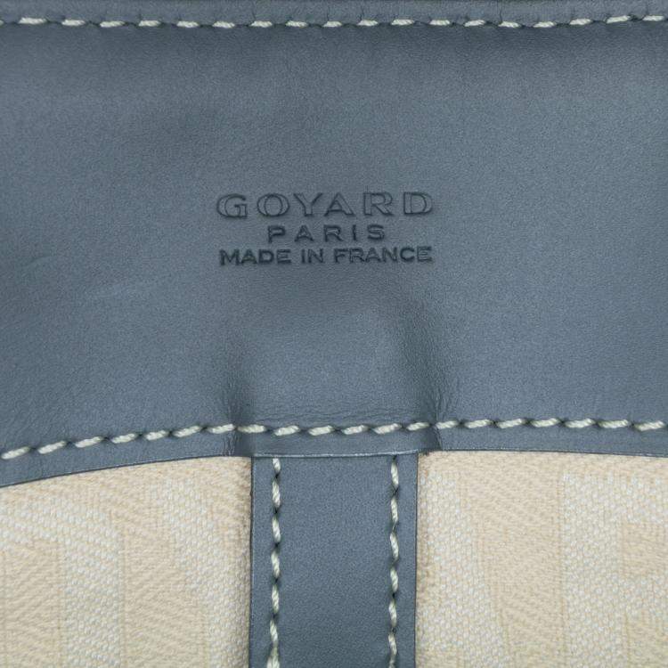 Pre Owned Goyard Goyardine Voltaire Coated Canvas Bag