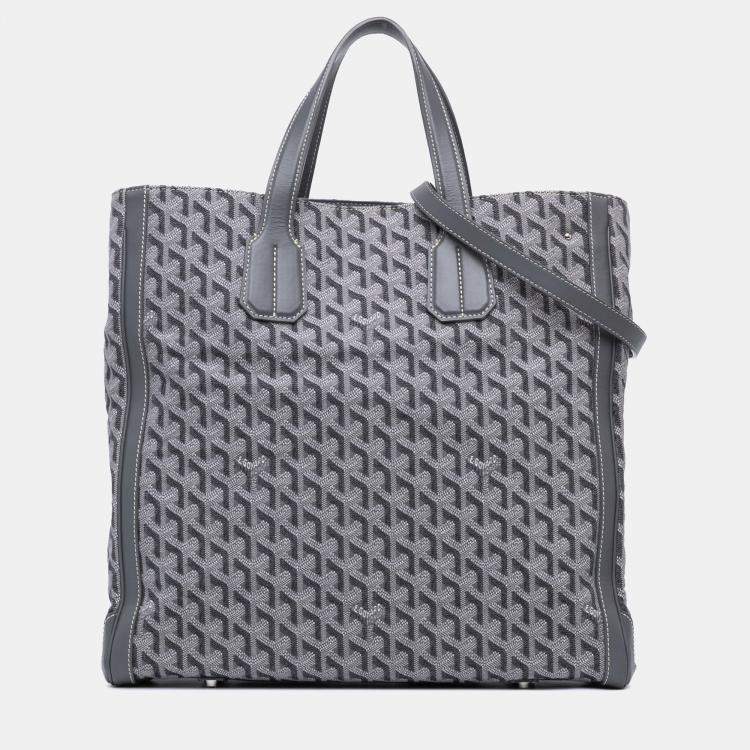 Pre Owned Goyard Goyardine Voltaire Coated Canvas Bag