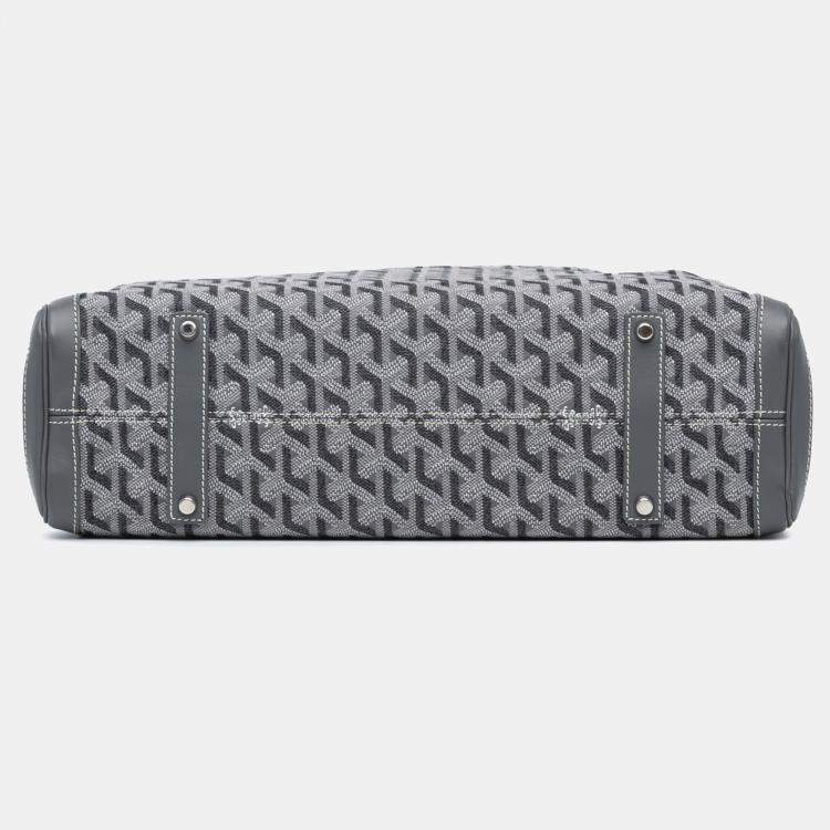 Pre Owned Goyard Goyardine Voltaire Coated Canvas Bag