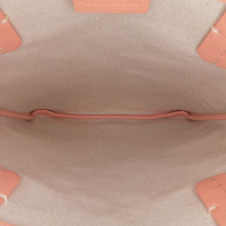 Pre Owned Goyard Pink Goyardine Poitiers Claire Voie