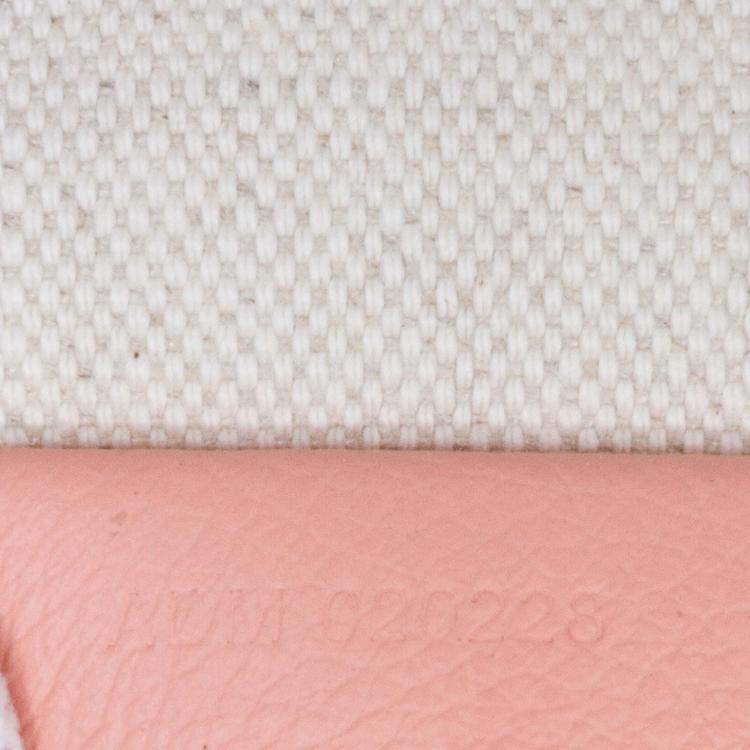 Pre Owned Goyard Pink Goyardine Poitiers Claire Voie