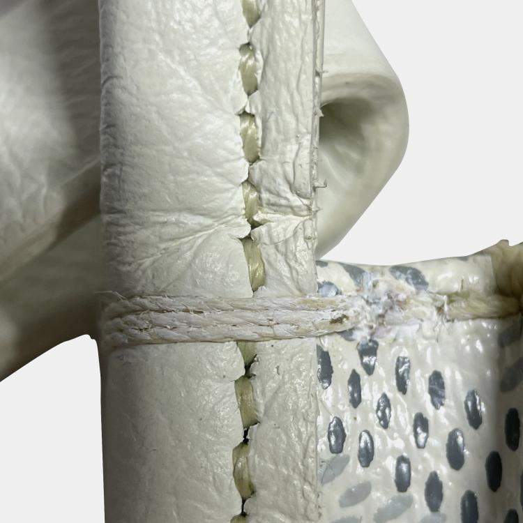 Pre Owned Goyard White Goyardine Plumet Pocket Wallet