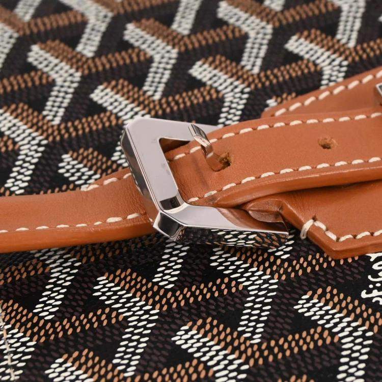 Pre Owned Goyard Brown Comor PM Tote Bag