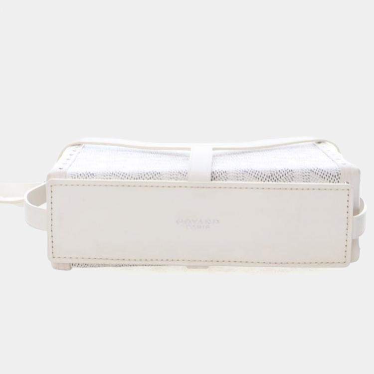 مملوكة مسبقًا Goyard Mini Goyardine Minaudiere Trunk Bag