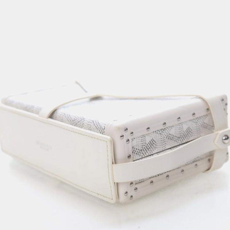مملوكة مسبقًا Goyard Mini Goyardine Minaudiere Trunk Bag