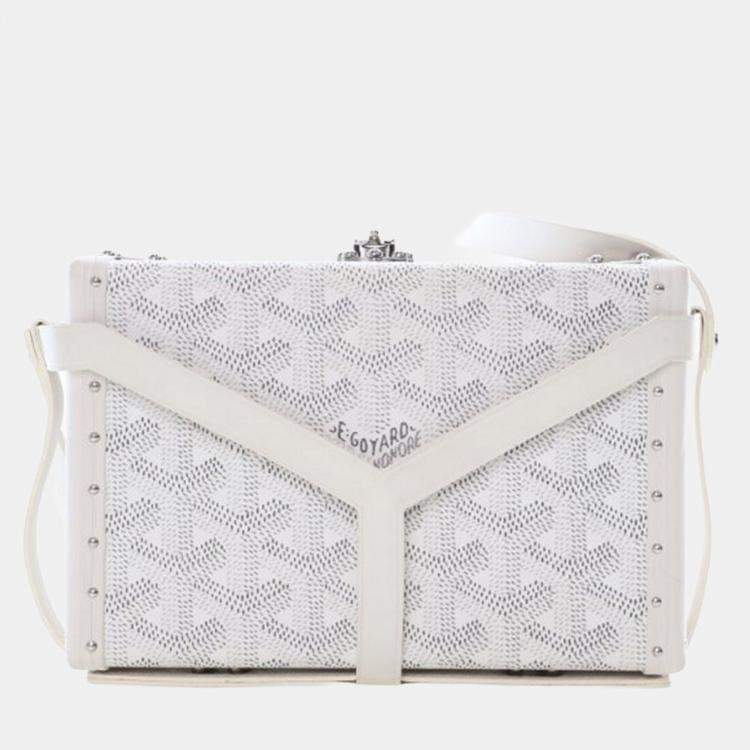 مملوكة مسبقًا Goyard Mini Goyardine Minaudiere Trunk Bag