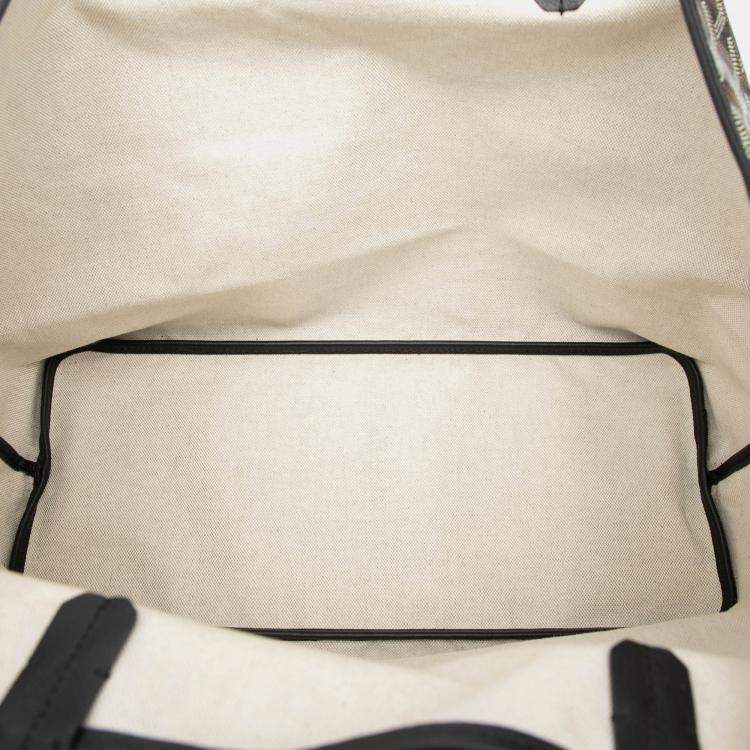 Pre Owned Goyard Black Goyardine Saint Louis PM