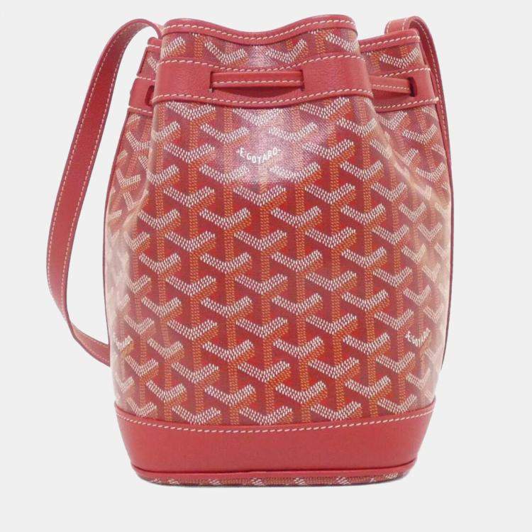 Pre Owned Goyard Petit Flo Shoulder Bag