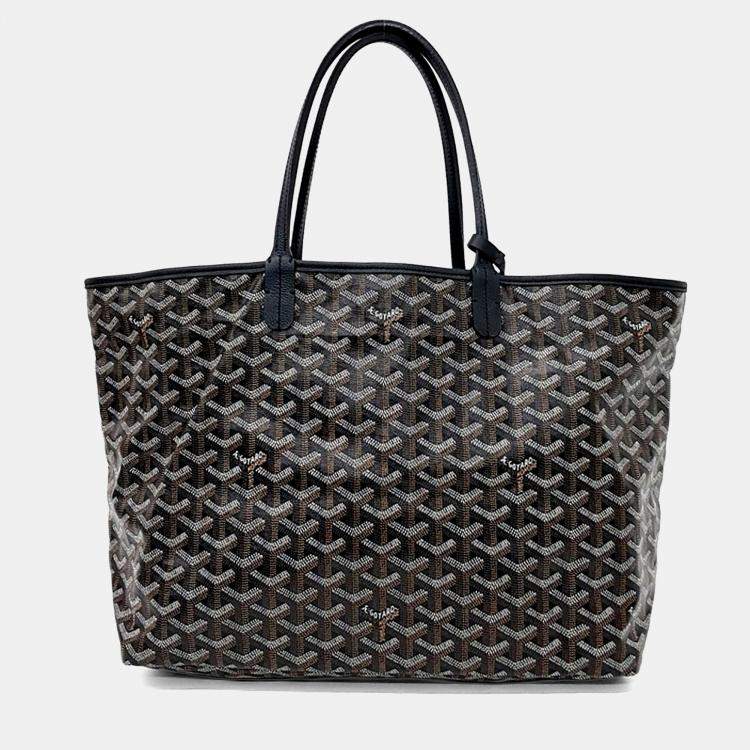 Pre Owned Goyard Black PVC Saint Louis PM