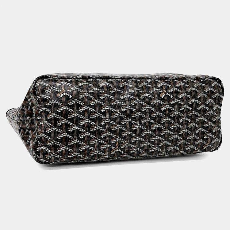 Pre Owned Goyard Black PVC Saint Louis PM