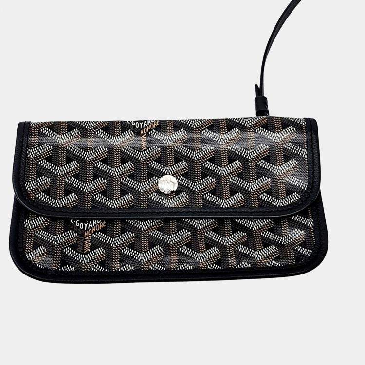 Pre Owned Goyard Black PVC Saint Louis PM