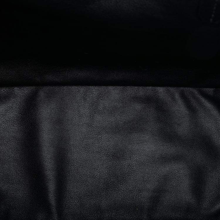 Pre Owned Goyard Black Goyardine Reversible Anjou PM