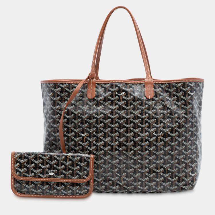 مملوكة مسبقًا Goyard Goyard Black Goyardine Saint Louis PM