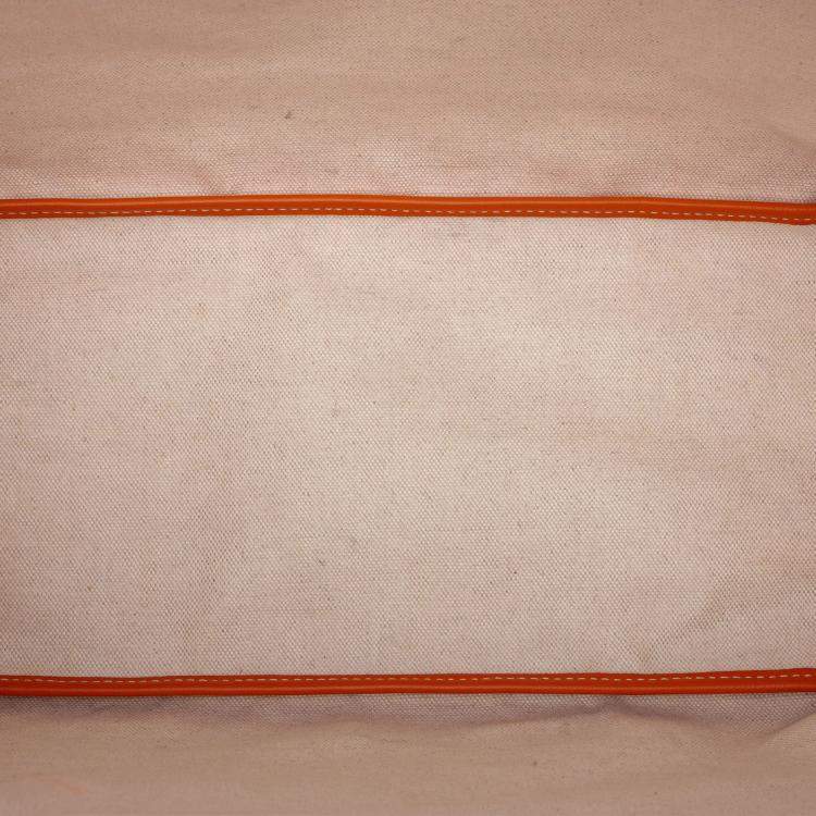 Pre Owned Goyard Goyard Orange Goyardine Saint Louis PM