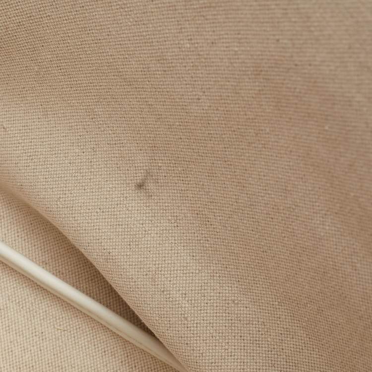 مملوكة مسبقًا Goyard Saint Louis PM White Goyardine Coated Canvas and Leather Tote