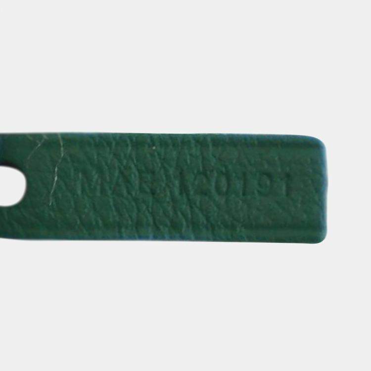 Pre Owned Goyard Green Goyardine Saint Louis GM