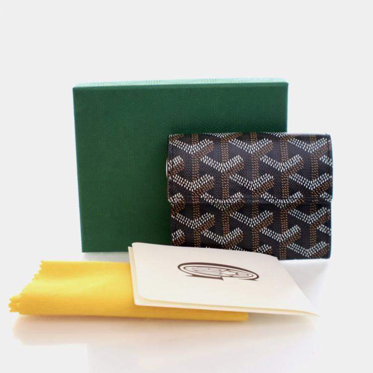 Pre Owned Goyard Goyardine Marigny Wallet
