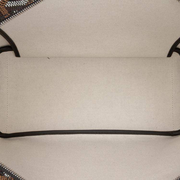 Pre Owned Goyard Black Goyardine Artois PM