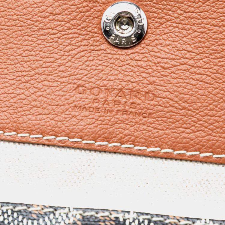 Pre Owned Goyard Black Goyardine Saint Louis PM