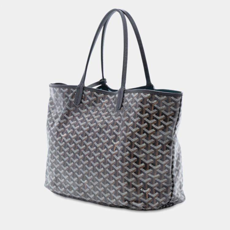 Pre Owned Goyard Black Goyardine Saint Louis PM