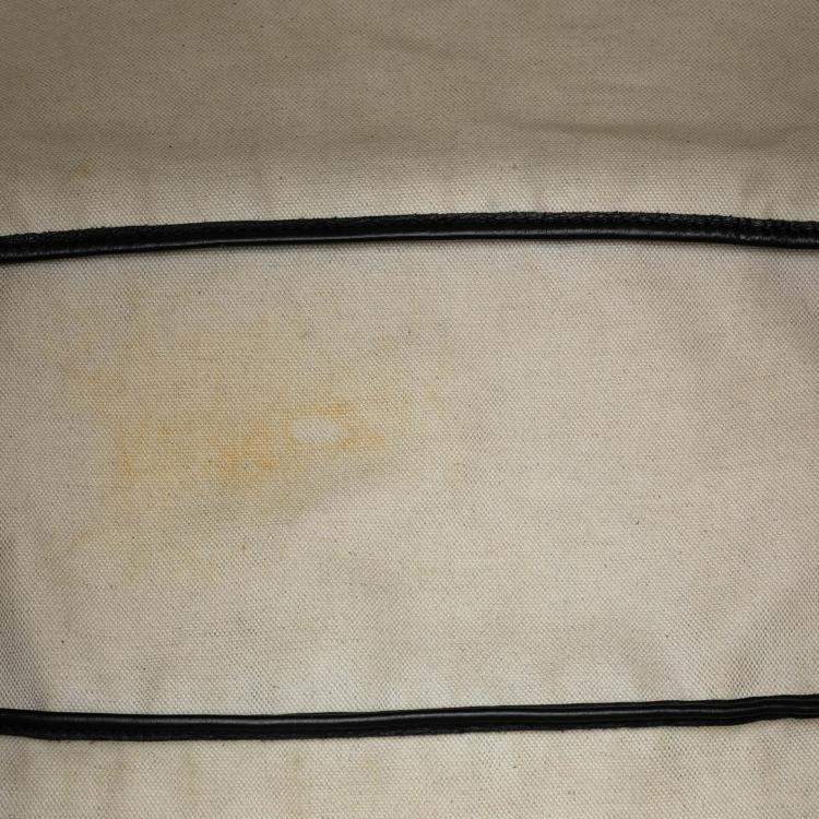 Pre Owned Goyard Black Goyardine Saint Louis PM