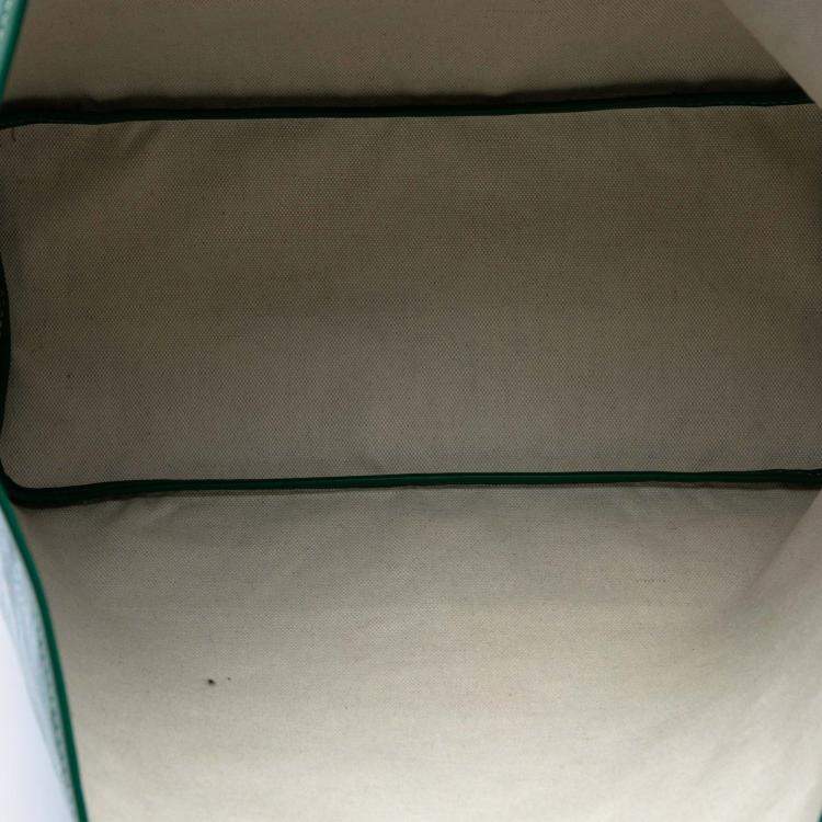 Pre Owned Goyard Green Goyardine Saint Louis PM