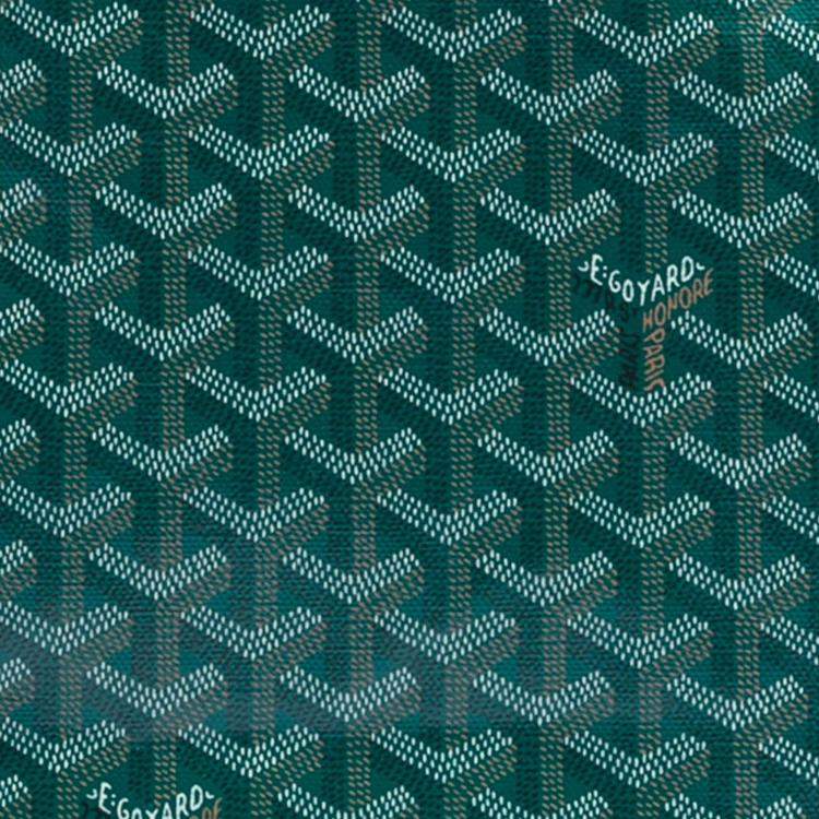 Pre Owned Goyard Green Goyardine Saint Louis PM