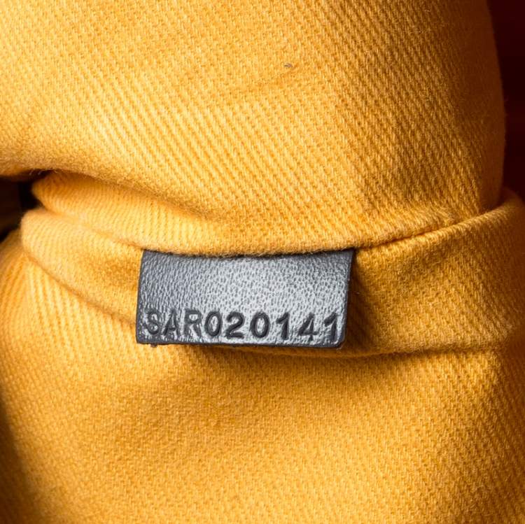 Pre Owned Goyard Grey Chevron Print Coated Canvas Senat Clutch 