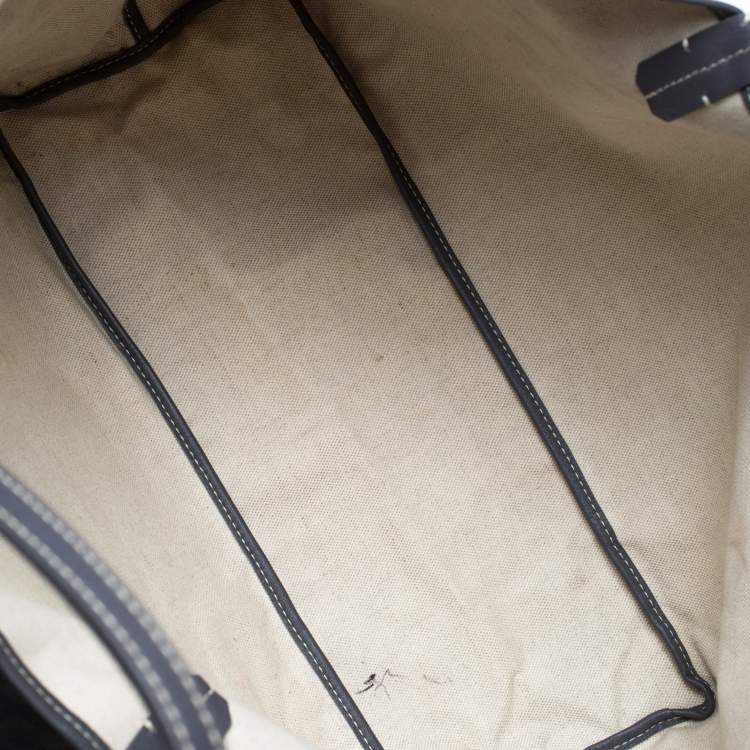 Pre Owned Goyard Grey Coated Canvas Saint Louis Tote
