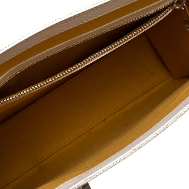 Pre Owned Goyard White Goyardine Coated Canvas and Leather Comores PM Tote