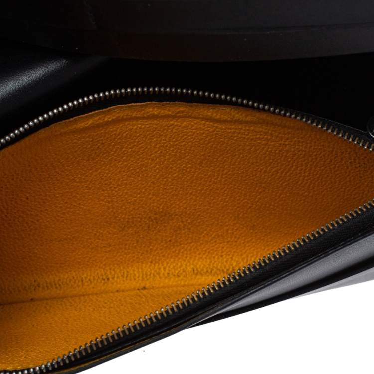 Pre Owned Goyard Black Goyardine Coated Canvas and Leather Richelieu Wallet