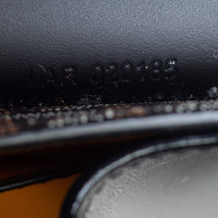 Pre Owned Goyard Black Coated Canvas and Leather PM Saigon Top Handle Bag